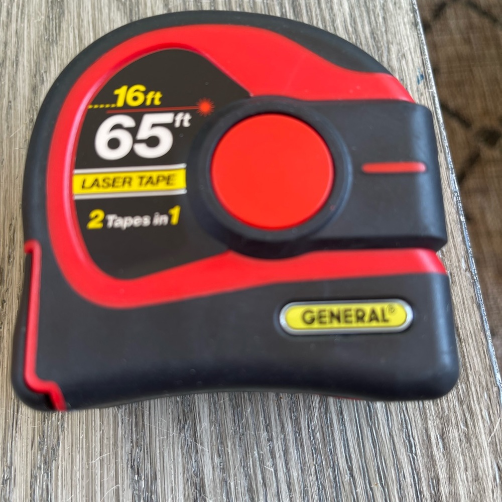Perfect gift for Father’s Day.Laser tape 65 ft